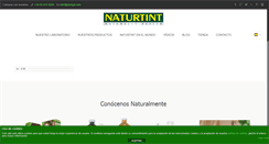 Desktop Screenshot of naturtint.es