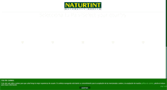 Desktop Screenshot of naturtint.com